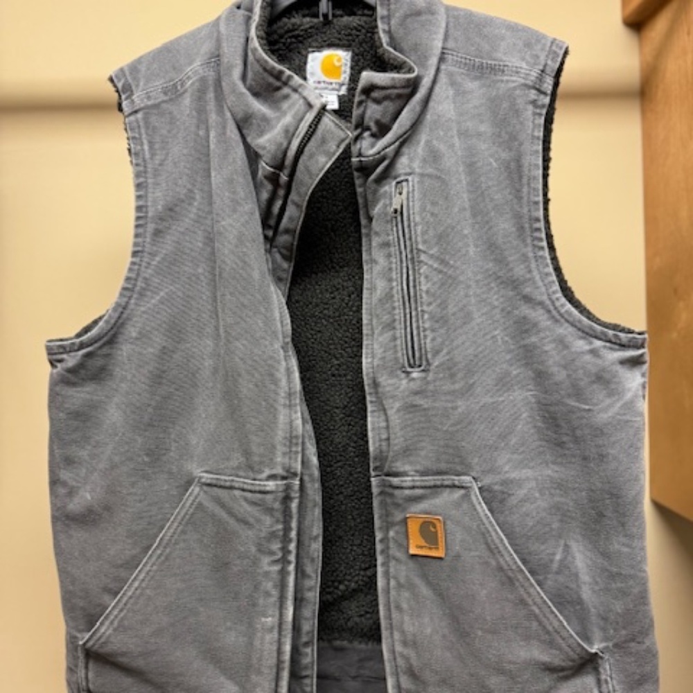 Carhartt Duct Washed Sherpa Lined Vest